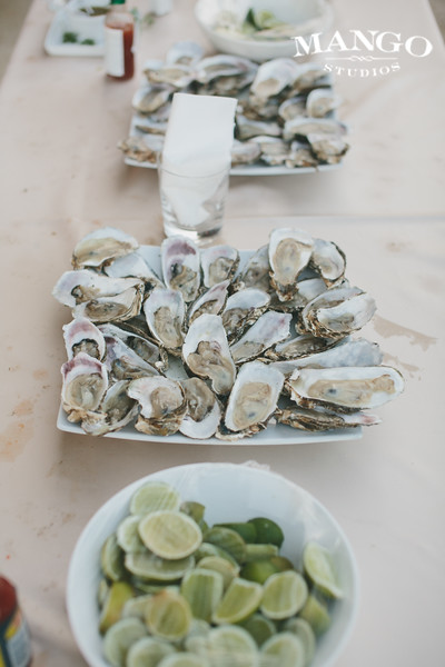 Fresh local oysters